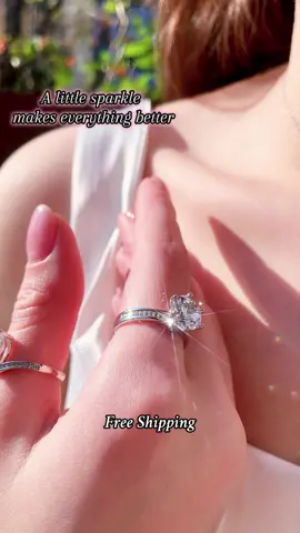 A little sparkle makes everything better #womenintheir30s #sterlingsilver #outfitinspo #s925 #wardroberefresh #tiktokmademebuyit #ring 