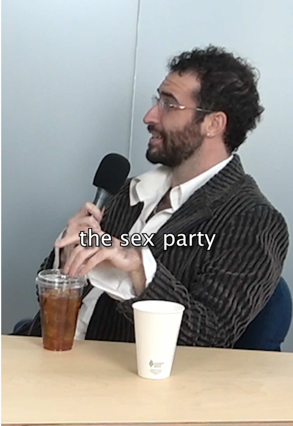 full podcast with @Jordan firstman out now on apple + spotify. watch on substack #nyc #comedy 