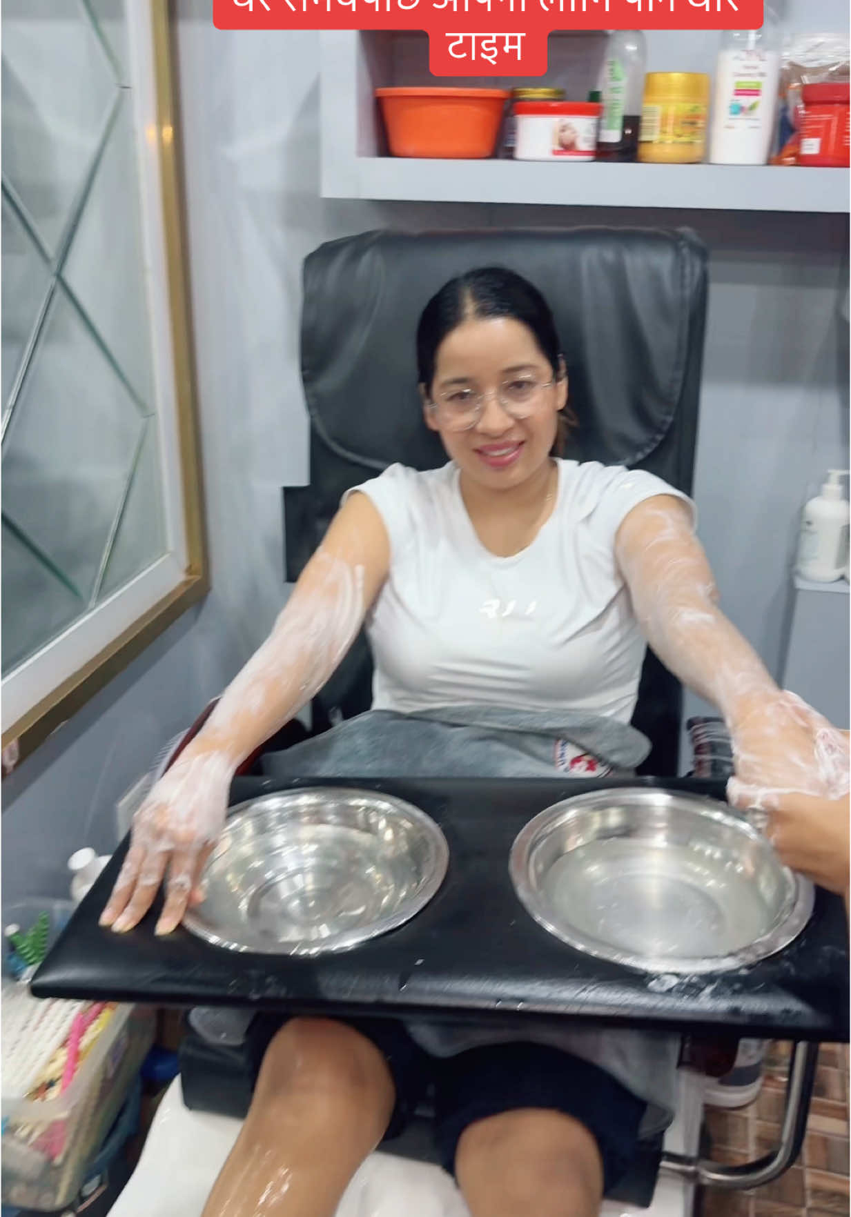 Manicure pedicure #monikaunisexsalon #SelfCare#bpchokbutwal #ktmsamakosichwok 