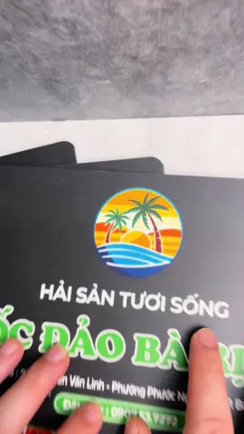 📞 09777.288.97 (ZALO) – IN MENU NHÀ HÀNG HẢI SẢN, QUÁN ỐC ĐẸP – CHỐNG NƯỚC Bạn cần menu đẹp – bền – chuyên nghiệp cho quán mình? Hãy để chúng tôi giúp bạn: ✔️ Thiết kế chuẩn gu: Sang trọng cho nhà hàng, trẻ trung cho quán ốc ✔️ Chất liệu nhựa chống nước, bền bỉ, dễ lau chùi ✔️ Màu sắc sống động, món ăn nổi bật, thực khách khó cưỡng Menu đẹp – Quán chất – Khách nhớ lâu! 📍 19 Nguyễn Đức Cảnh – TP. Vinh – Nghệ An #MenuHảiSản #MenuNhàHàng #MenuQuánỐc #InMenuChốngNước #ThiếtKếMenuĐẹp