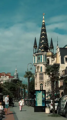 Lost in the charm of Europe Square,right in the heart of Batumi!🇬🇪🏰                                         #batumi_georgia  