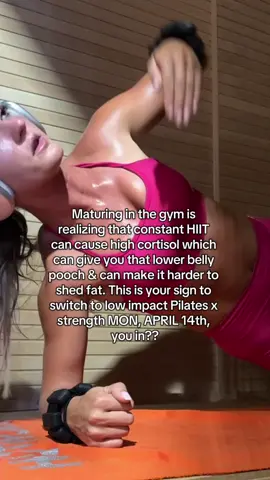 Holding on to stubborn fat? Try switching your training to low impact Pilates • #transformation #tranformationchallenge #fullbodyworkout #fullbodyexercise #fullbodyexercises #athomeworkout #athomeworkouts #athomeworkoutvideos #workoutathome #medicineball #tonedarms #coreworkouts #workoutchallenge #30daychallenge #30dayworkoutchallange #fitnessmotivation #athomeworkouts #fullbodytone #hiitworkout #hiitcardio #hiittraining #gymftok #viral #bloom #bloompartner 