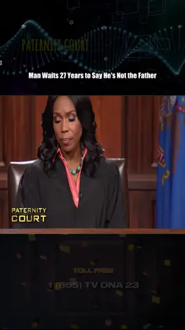 Man Waits 27 Years to Say He's Not the Father - Part 6 #courtroomdrama #laurenlake #paternitycourt