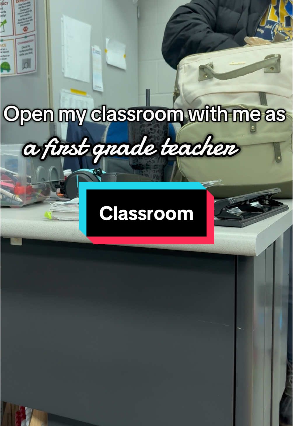 Opening shift teacher addition #teacher #teacheroftiktok #firstgrade #elementaryschool #middleschool #highschool #school #countdowntosummer #classroom 
