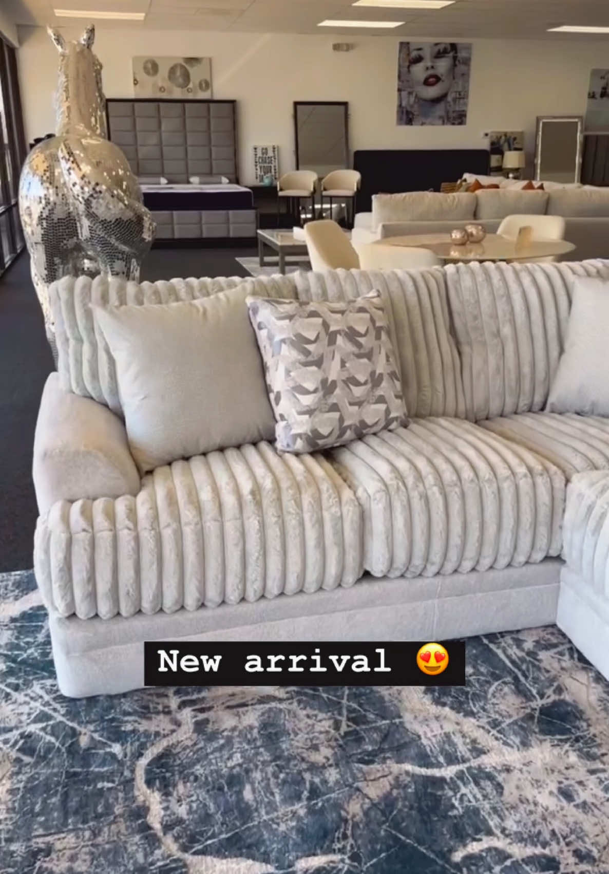 New arrival at Fiorella’s Furniture 🚨 ☎️ 281-815-3596 📍4322 Highway 6 N. Houston, TX 77084 #fiorellasfurniture #houstonfurniture #furniturestore #sectional #fyp #viralvideo #fypシ #viral #viraltiktok #htx #houstontexas #furniture #mattress #tempurpedic #houstonmattress #katyfurniture 