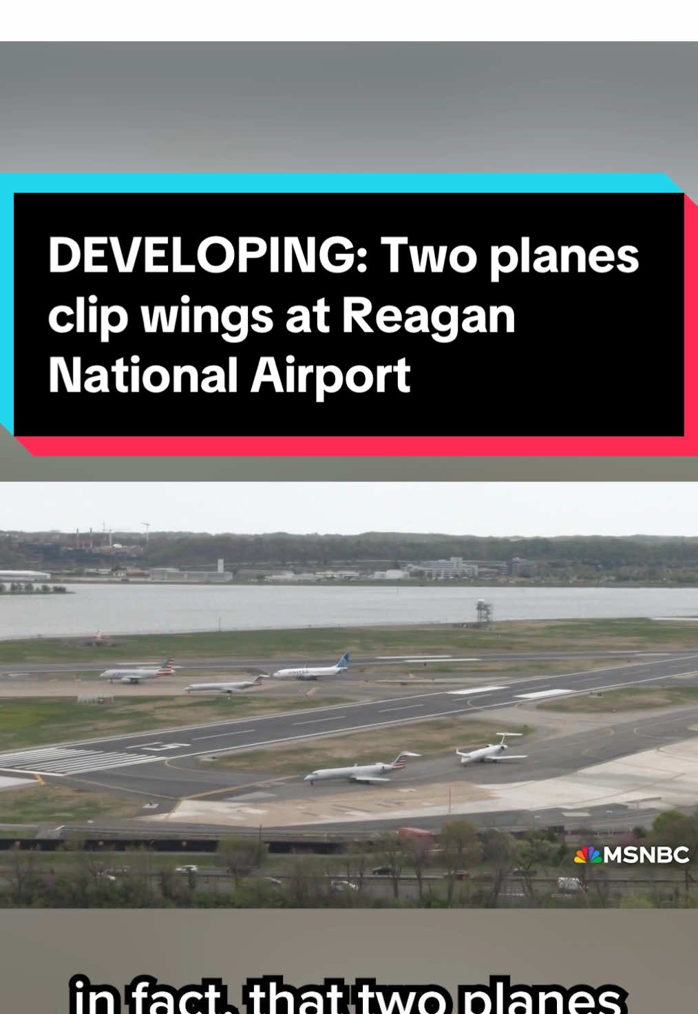 BREAKING: American Airlines confirmed that two planes clipped wings at Washington, D.C.'s Reagan National Airport. No injuries have been reported. At least five House representatives are on one of the planes at DCA. This is a developing story. #breakingnews  #washingtondc 