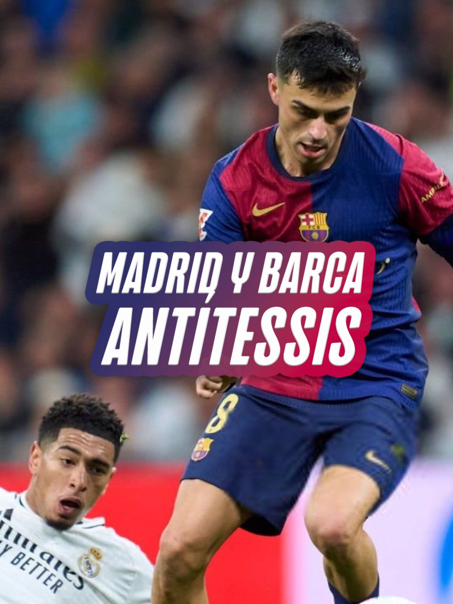 El #Barcelona es todo lo contrario al #realmadrid en este análisis te explico las diferencias tácticas y psicológicas de cada uno de ellos #leoncitodelfutbol #futbol#laliga