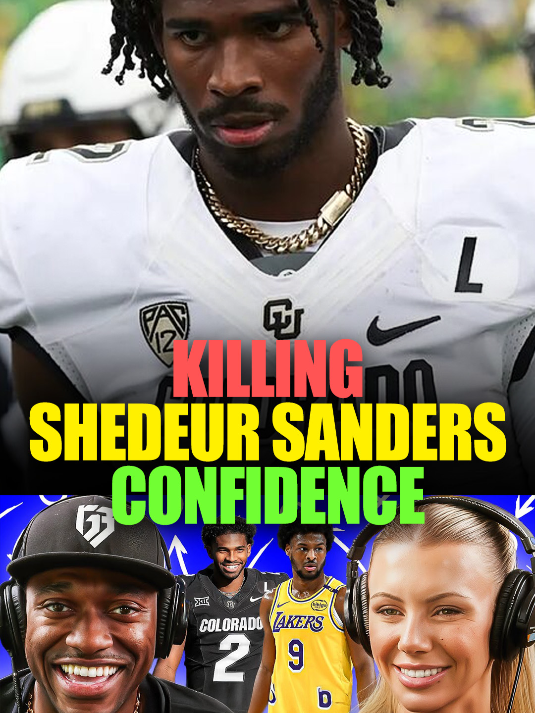 Why are the haters PUNISHING Shedeur for being confident?