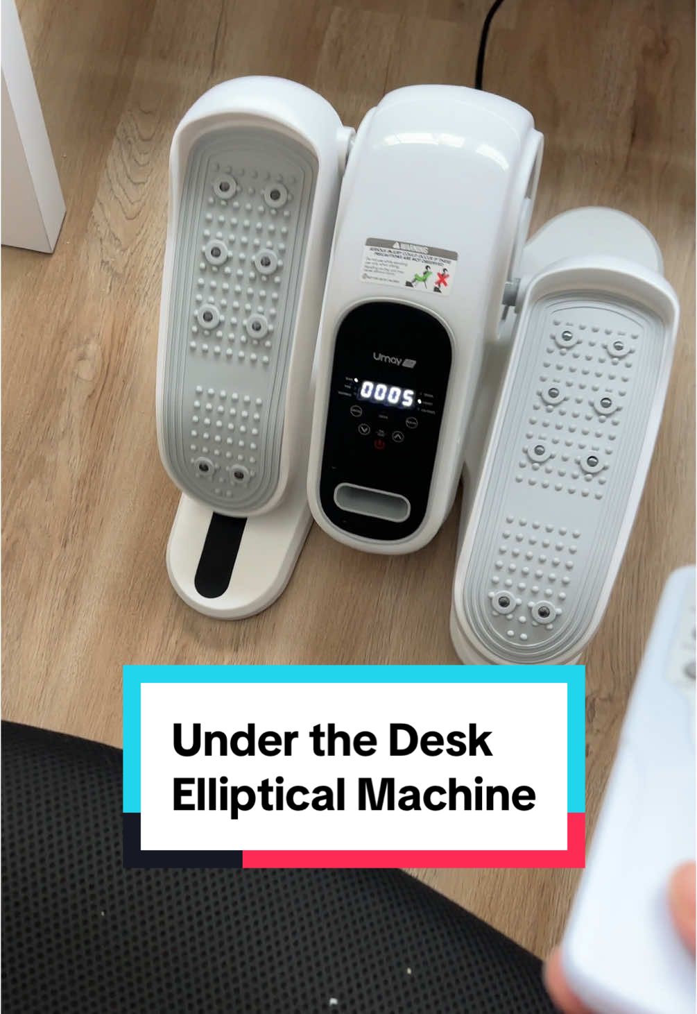 This under the desk, elliptical machine is perfect for someone who works from home and doesn’t have time to get their daily exercise! It’s also really great for elderly people, people with arthritis, or just lazy people like me lol! ##elliptical##workout##lowimpactworkout##underdeskelliptical##workoutroutine##cardio