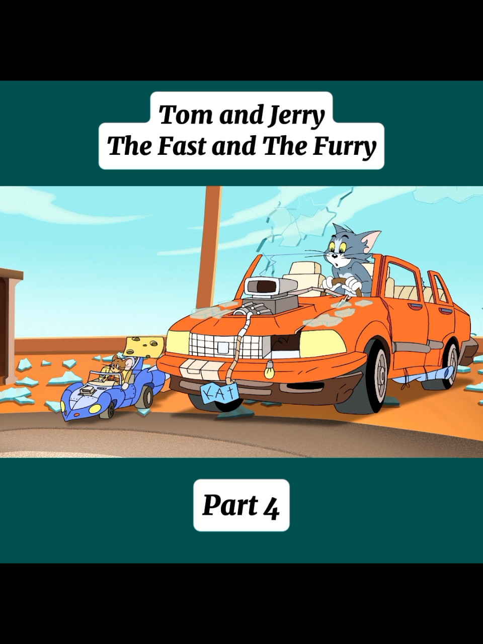 Tom and Jerry The Fast and The Furry | Part 4 | Kiddy Toons #cartoonnetwork #cartoon #kiddytoons #tomandjerry 