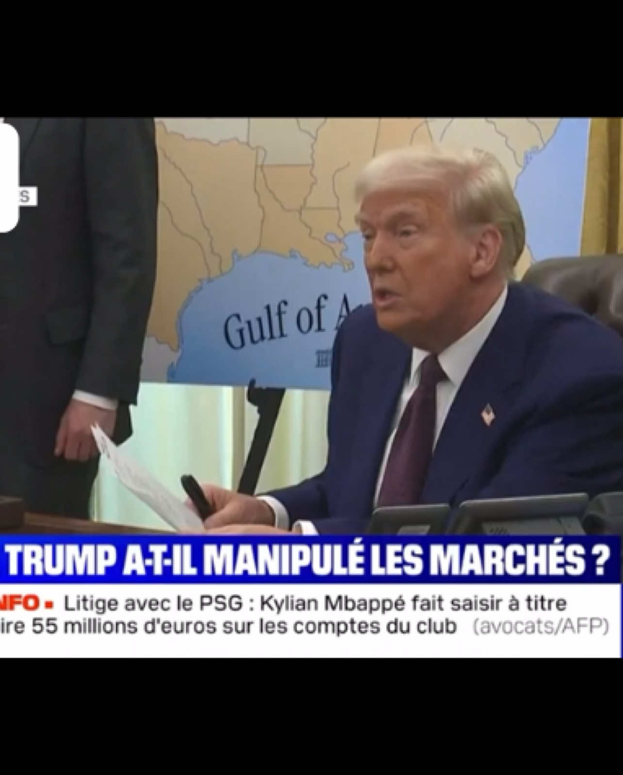 Droits de douane: Donald Trump suspecté de délit d'initié