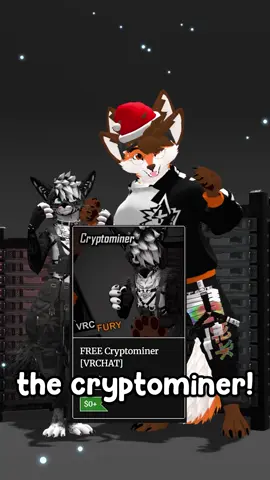 FREE VRCHAT CRYPTOMINER ASSET OUT NOW!!! Check out this 10/10 meme asset collab with @DittyDos #vrchatfurry #furryvrchat #furryfandom #furrycommunity #furrytiktok #furriesoftiktok #furry #vr #vrchat #fyp