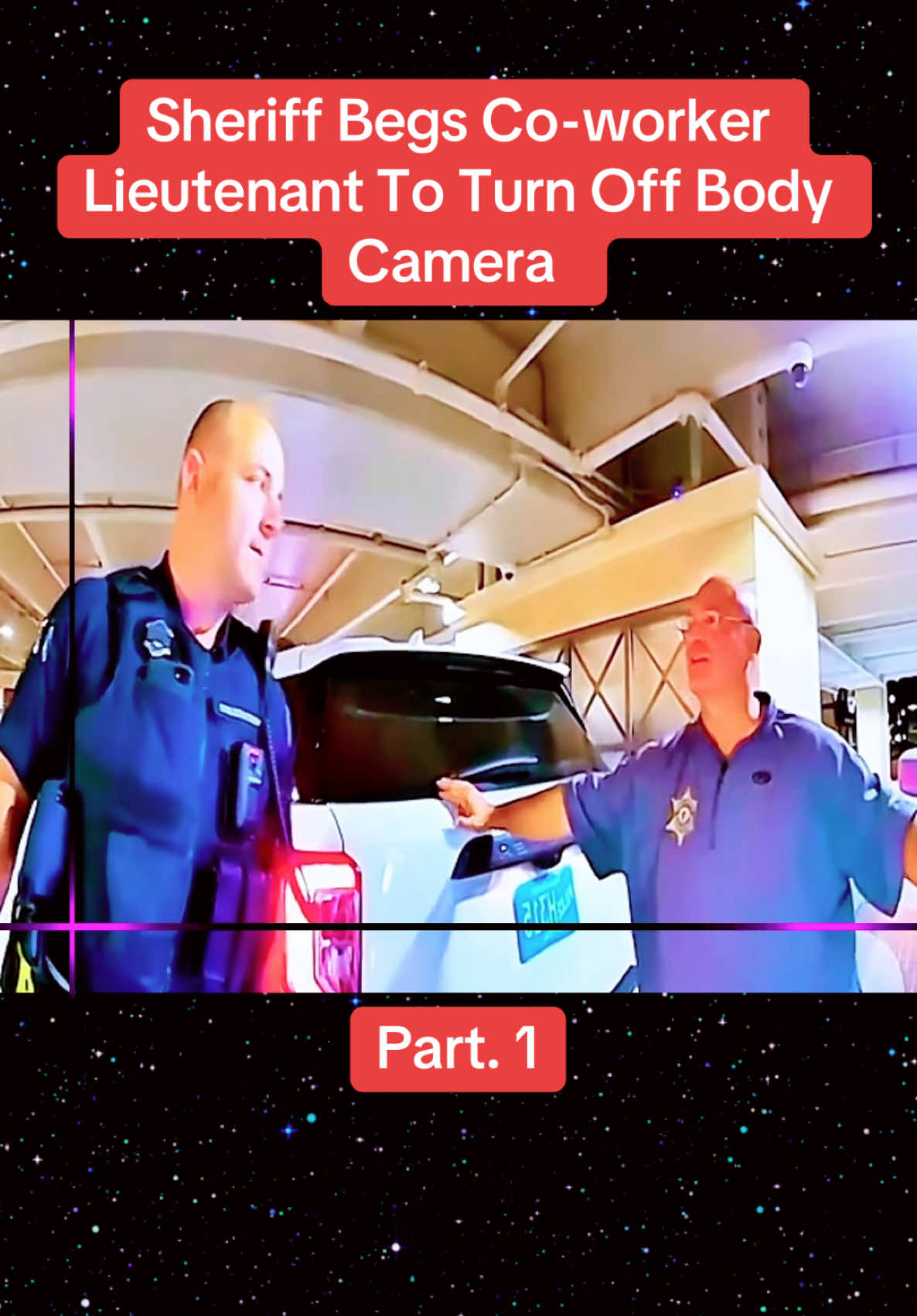 Part. 1 | Sheriff Begs Co-worker Lieutenant To Turn Off Body Camera #policeofficer #bodycam #fyp #foryoupage 