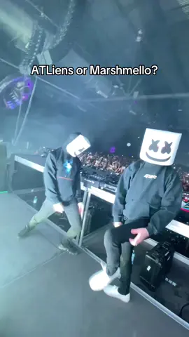 🤔🤔 @atliensofficial dressed as @Marshmello #edm #edmtiktok #dubsteptiktok #atliens #fyp #bassmusic 