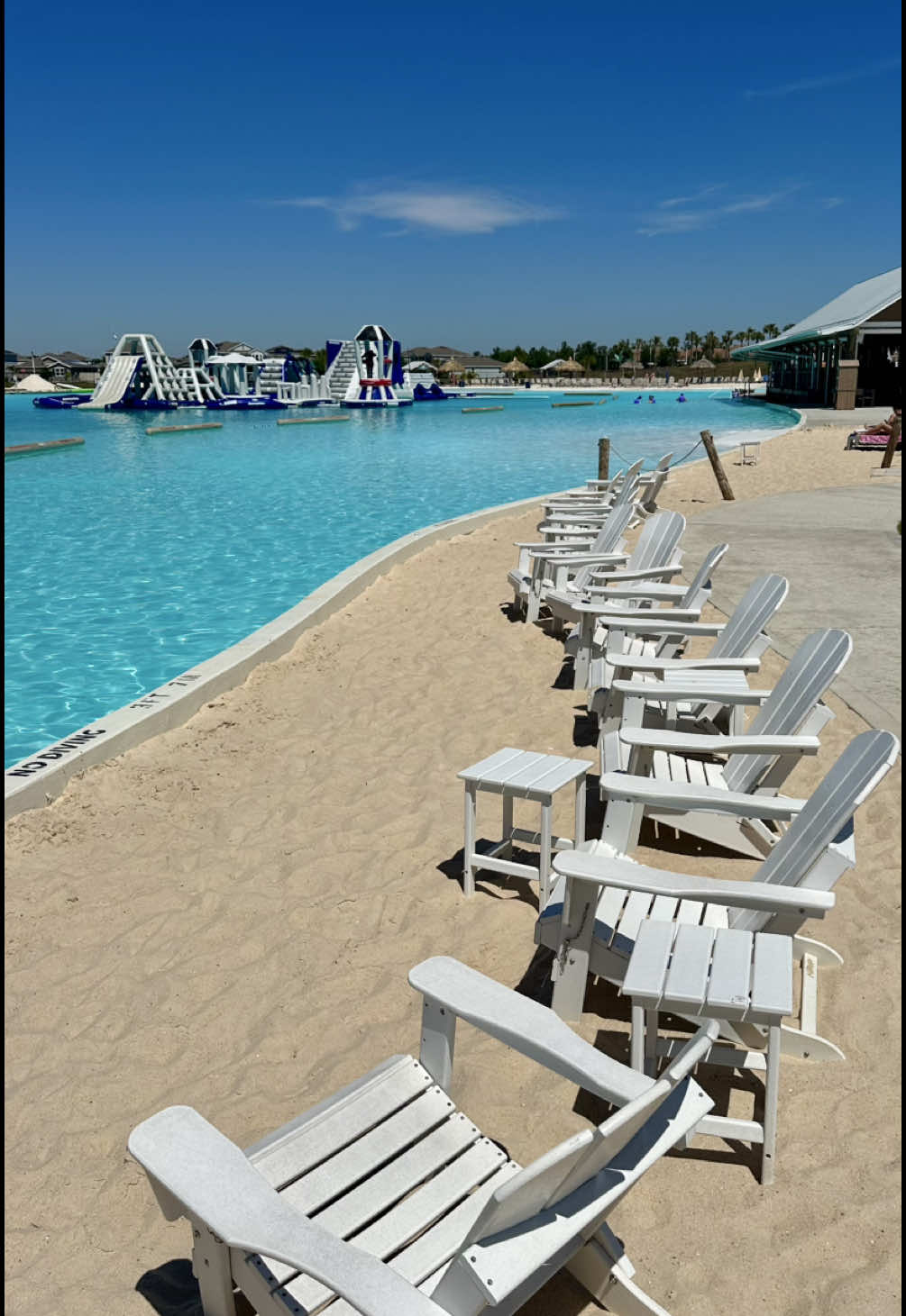 Relax in crystal clear blue waters and soak in hot Florida sun at Southshore Bay Lagoon!  Located south of Tampa in Wimauma, Southshore Bay Lagoon is an inland oasis that offers a swim up bar, food options, water obstacle course, and tons of water activities and fun for everyone! Next time you’re looking for a fun day outdoors, soak up the sun at @MetroLagoons Southshore Bay Lagoon! 😎🏝️☀️ • • • • • #metrolagoons #lagoon #beach #islandlife #wimauma #tampa #florida #pool #thingstodotampabay 