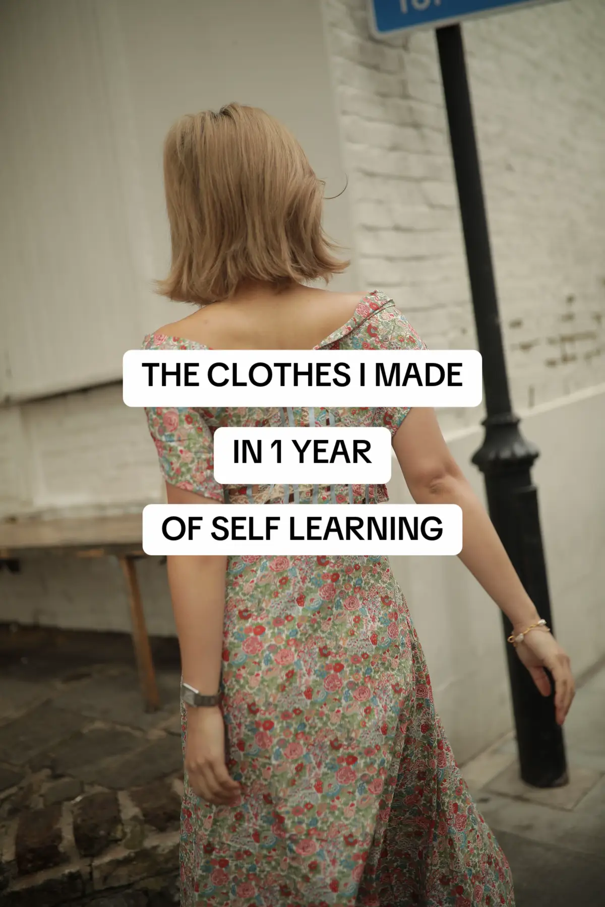 In May 2024 I started teaching myself how to make my own clothes. I was struggling to find decent options that were natural fabrics and made well enough to justify the prices out there. Sewing began to be a therapeutic practice, especially when I felt burnt out. These are the things I learnt: 1. A mannequin is a game changer  2. Buy one basic pattern and you can use it as a base, by changing small things you can get completely different garments from it  3. Upcycling is 10840402028384x harder than sewing from scratch.   4. If you’re afraid of wasting fabric, start with old bed sheets. However, nothing is truly a waste when you’re learning from it.  5. It’s important to make something you’d actually want to wear! There’s a mismatch of skill vs project in the beginning but something simple but executed well can always be enhanced with embroidery/embellishments etc.  6. You don’t need an expensive machine. Mine is £190 made by Janome from John Lewis.  7. Measure a lot. If you think you got it right, measure again. Then measure a third time to make sure.  8. You can’t iron enough. Just be careful on delicate fabrics like silk.  The learning curve is steep but it’s so worth it to have your dream clothes that no one else has. Don’t give up on that little girl who wanted to design her own dresses!!