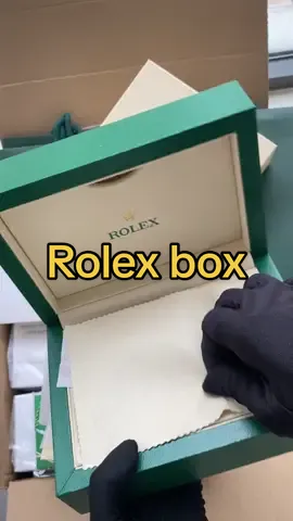 Rolex box with accessories, tag, card, booklet, bag, pocket #rolex #rolexfactory #rolexbox #rolexunboxing #rolexpackaging 
