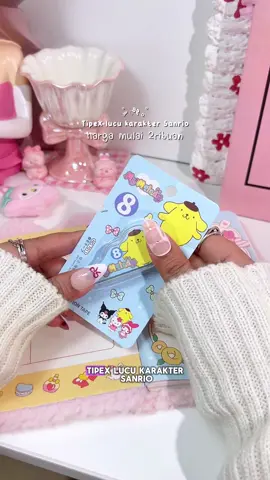 Tipe-X roll karakter lucu ✨😍 #tipexrollkarakterlucu #tipexlucu #tipex #corretiontape #stationery #alatsekolah #stationeryhaul #fyp #fypage #fypシ゚ 