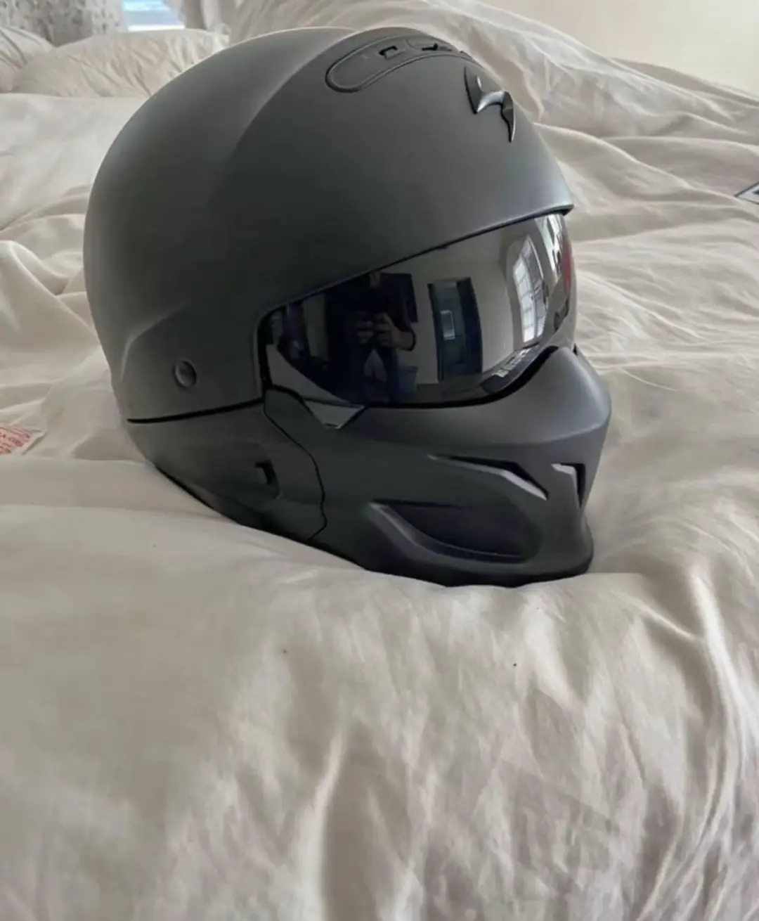 exo covert motorcycle helmet ⛑️ 