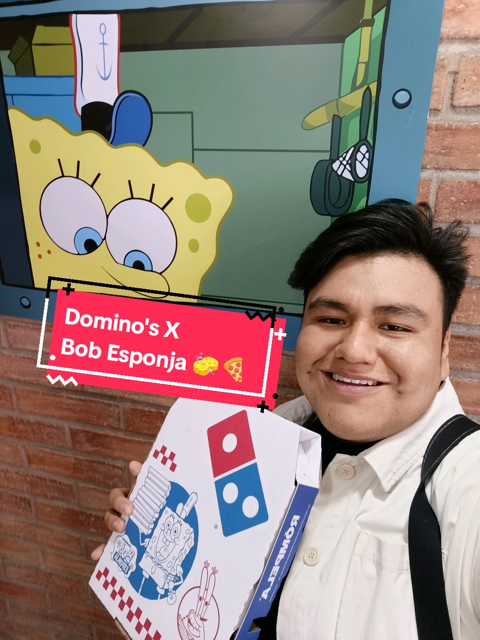 #bobesponja #dominos #dominospizza #Pizza #lapizzadedoncangrejo #bobesponjachallenge #cdmx #mexico #bob25 #combomidominosbobesponja #spongebobsquarepants #spongebobmeme 