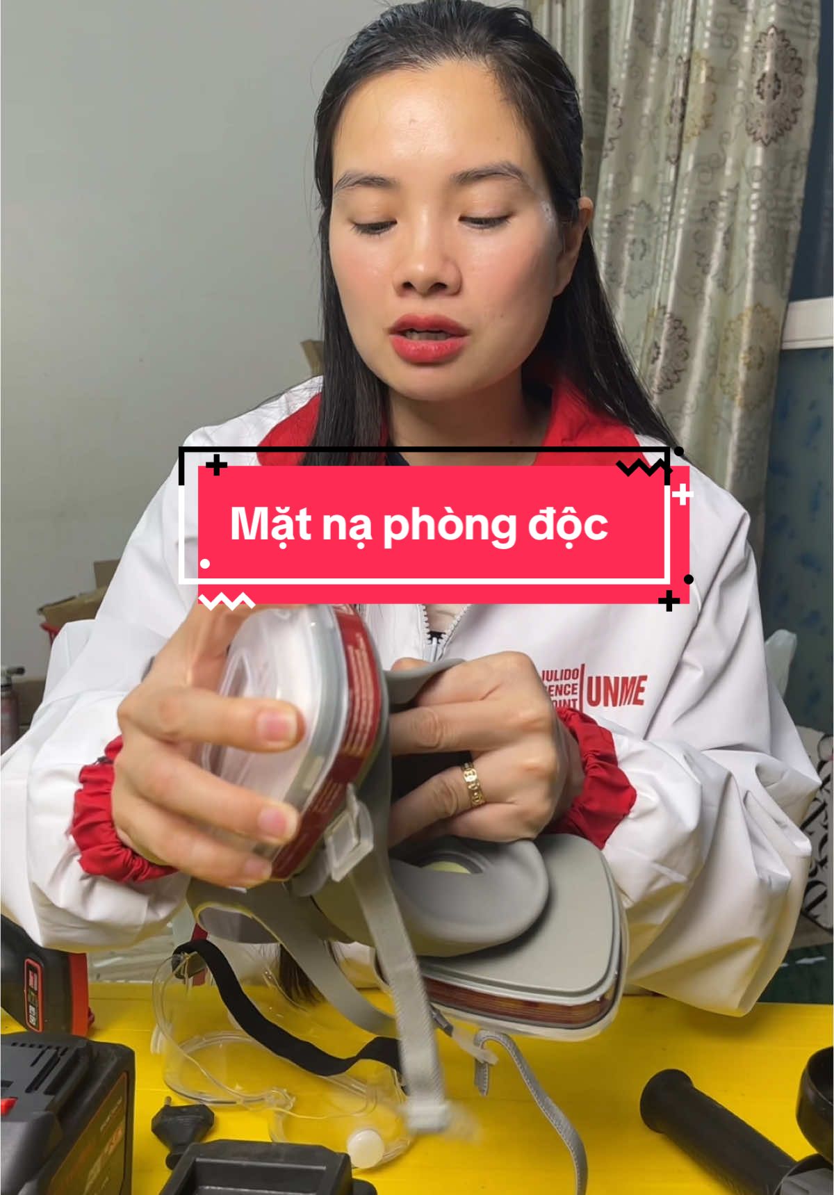 Mặt nạ phòng độc #thanhmai92 #cokhi #matnaphongdoc #matnaphongdocphunthuoc 