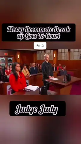 Messy Roommate Break up Goes To Court | Part 2 | Judge Judy  #judgejudy #legaltok #tv #tvshow #legaltiktok #dog #dogsoftiktok #ustv #ustvshow #judy #judyjustice #fyp #foryou #viral #trending #grow 