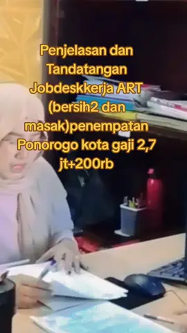 INFO LOKER INFORMAL DALAM NEGERI DAN LUAR NEGERI  Bagi rekan rekan : 1. Perempuan usia 18 tahun - 50 , yang masih belum dapat kerja , membutuhkan pekerjaan . 2. Rate gaji mulai 2,7 juta - 10 jutaan. 3.Sistem kerja kontrak, menginap. 4.Bersedia mengikuti pelatihan kerja di LPK. 5. Bisa menginap, PP , tunggu dirumah  selama proses. Cuzz bisa langsung hubungi admin RULIKA PONOROGO   #pengikut#sorotan#rulikadharmaadijaya#lpkrulikaponorogo #lokerponorogo #viral #fyp #ponorogo24jam #lokermadiun#pmihongkong🇭🇰🇮🇩 #foryoupage❤️❤️ #art #pmimalaysia🇮🇩l🇲🇾 #pmisingapura🇮🇩🇸🇬 #pmitaiwan🇲🇨🇼🇸 #readyluarpulau#fypシ゚viral🖤tiktok  #lokermagetan #lokerwonogiri#jasapenyalurtenagakerja #lowongankerja #sussemibalita  #sorotan#lokerngawi #art #susbalita #suslansia #susbayi#pmitaiwan#pmihongkong#pmimalaysia#pmisingapura#kerjalokal#interaksi#jangkauanluas