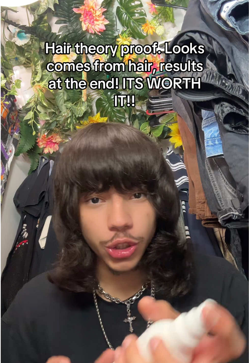 Transform your hair in literal SECONDS with this. No joke I use it everyday shi fire fr #hair #hairtok #hairstyle #hairtutorial #haircut #seasaltspray #seasalt 