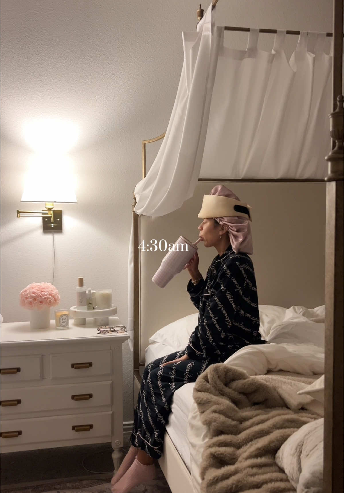Timestamped 4am asmr morning routine 🤍 #morningroutine #skincare #motivation  #dailyvlog #grwm #morning #CleanTok #cooking #Lifestyle #clean #productivity #dayinmylife #routine  @Victoria’s Secret pjs @SKIN1004 US US spf @GuruNanda LLC toothpaste @TheraBreath US mouthwash @HYDROJUG tumbler @LUSH bodywash