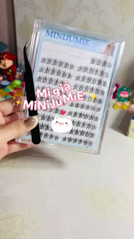 Mi giả MINIJUMIE , em này có keo sẵn gắn rất tiện lợi 🤩🤩🤩#migiaminijumie #xuhuong #Minijumie #fy 