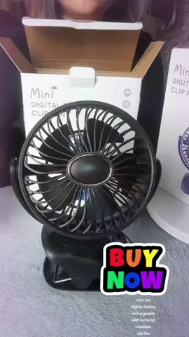 #minifan#clipfan#cliponfan#rechargeable#digitaldisplay#wedledlight#useful#fyp #fyppppppppppppppppppp 