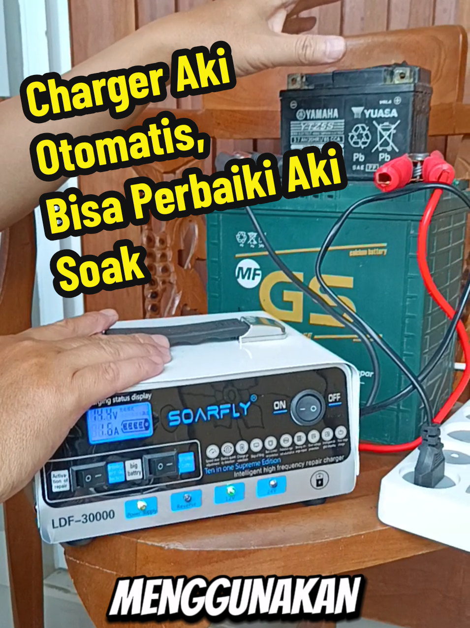 Charger Aki Motor dan Mobil 12v 24v Otomatis Smart Intelegent sehingga Aki kita tidak takut rusak atau jebol. Bahkan dengan teknologi ini umur Aki ini bisa jadi lebih panjang. Untuk Aki yang soak ada juga fungsi repair nya sehingga bisa memperbaiki Aki yang sedikit nge drop. Pesan sekarang untuk harga promonya di keranjang pojok kiri bawah.  #chargerakimotormobil #chargeraki12v24v #chargerakiotomatissmartintellegent #cuantanpabatas #wuzzstore 