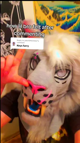 Replying to @jake109234567 you threatened the pettiest fursuiter here lmao #fursona #fursuit   #fursuiter   #furryfandom #furrytiktok #fursuitheadbase #fursuitmaking   #fursuitmakersoftiktok   