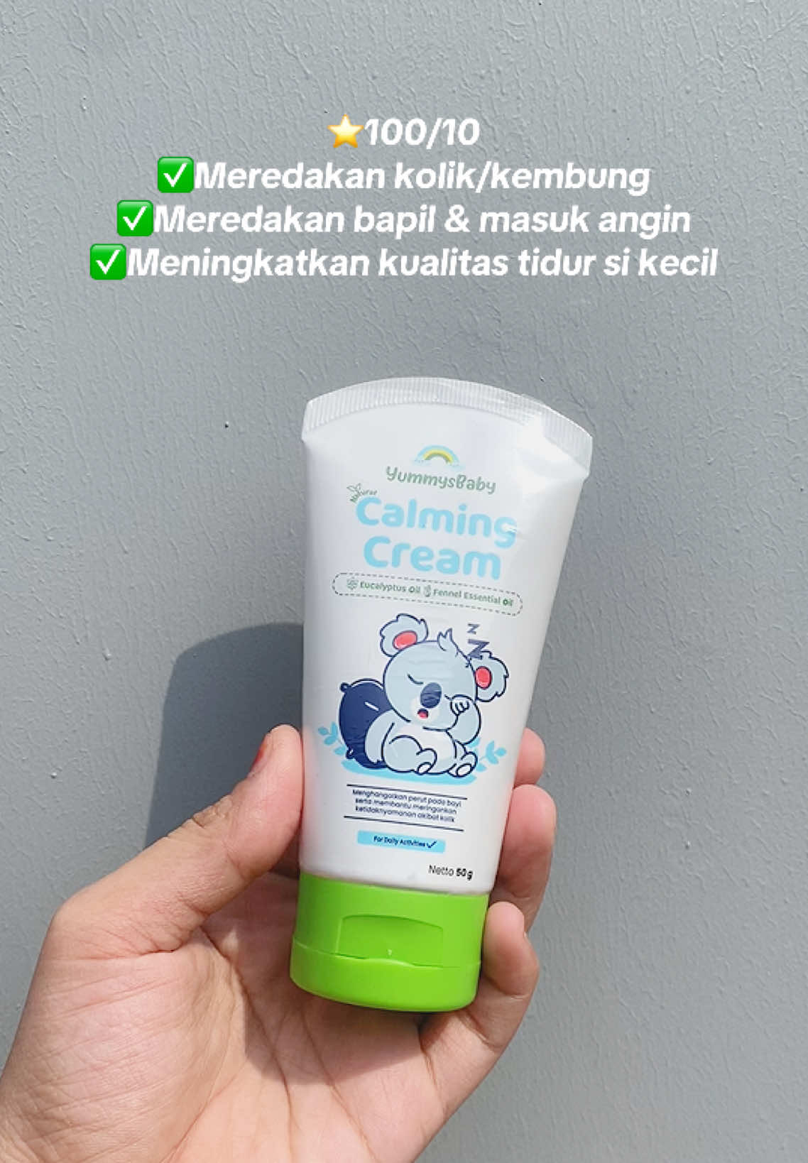 Wajib bgt punya produk ini @Yummysbaby Natural Skincare ✨🫶🏻 #calmingcream #calmingcreambaby #yummysbabycalmingcream #yummysbaby #yummysbabypilihanbunda #fyp 