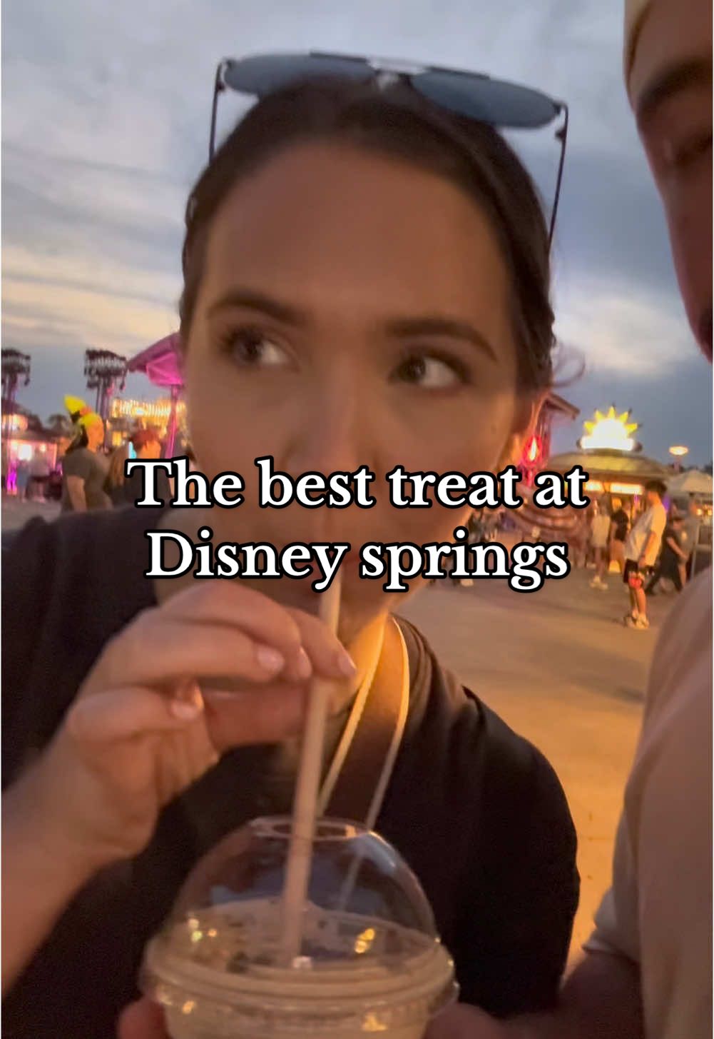 we get this everytime we come. It’s SO GOOD!!!!! @Disney Parks #disneysprings #disney #hunteranddevin #disneygiftcard #waltdisneyworld 