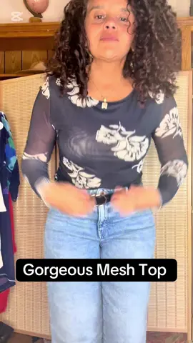In love with this gorgeous mesh top and it can be styled so many different ways . I am wearing this in a size Large so it’s pretty true to size . This is linked in the video! #meshtop #fashionfinds #midsizefashion #fashionover40 #styleblogger #over50women 