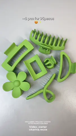 Hair clamp set, 8pcs for less than 100 pesos only! Get yours now. #hairclamp #hairclaw  #hairclampforwomenbundleset #hairclampsbundleset 
