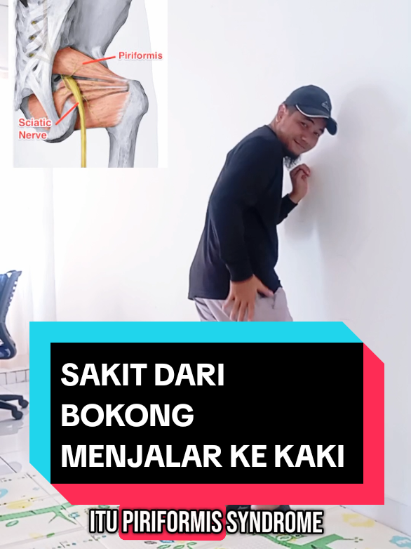 piriformis syndrome #CapCut #sarafkejepit #sakitpinggang #nyeri #excercise #fyp 