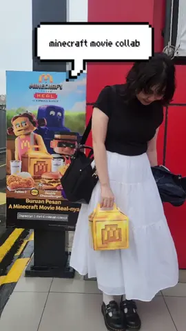 a MINECRAFT movie meal: unboxing✨️ #minecraftmovie #fypシ #Vlog 