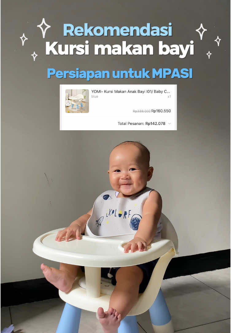Nemu kursi makan bayi yang murah tapi jarang muncul di fyp🫵🏻  link di komen #mpasi6bulan #kursimpasimurah #highchair #kursimpasi #kursimakanbayi #persiapanmpasi #mpasibayi #CapCut @Yomi_mombaby 