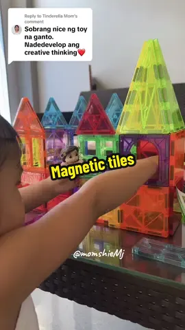 Replying to @Tinderella Mom worth it para sa price nya #magnetictiles #magneticblocks #educationaltoy #toy #giftideas #forkids 