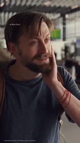 Unhinged to perfection, and we're here for it 🙂‍↕️ Catch #ARealPain with Academy Award winner, #KieranCulkin, now streaming on #DisneyPlusSG.