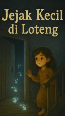✨ Malam itu Fina mendengar suara aneh dari loteng… Tapi yang dia temukan, bukan manusia… 🐾👣 Sebuah kisah misteri anak yang bikin penasaran dan hangat di hati. #JejakKecilDiLoteng #DongengAnak #CeritaMisteri #TikTokDongeng #StorytimeIndonesia #AtticMystery #AnakPintar