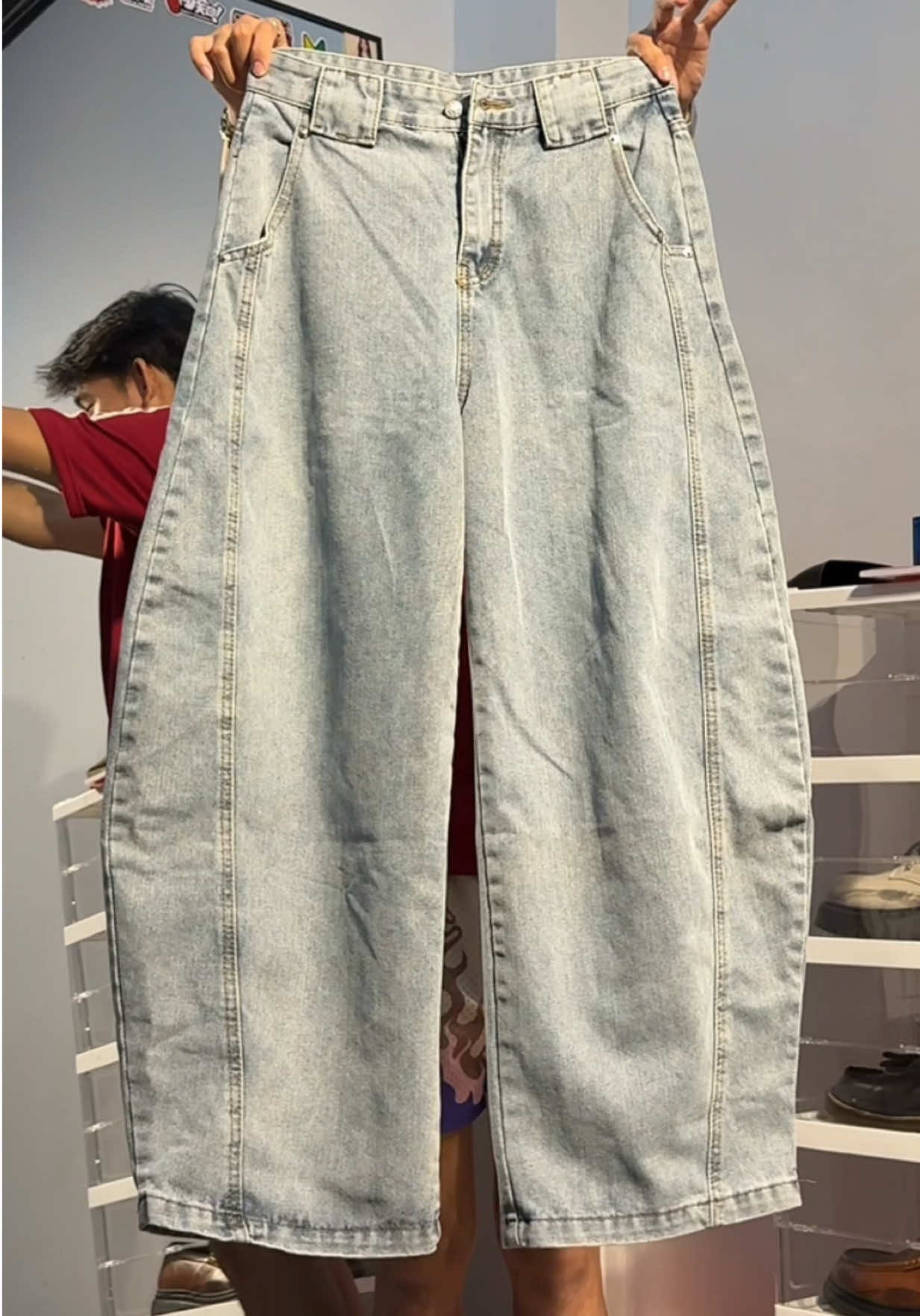 This baggy pants it’s a must-have for your wardrobe. 🤌✨ #baggypants #baggyjeans #pantsrecommendation #pants #fyp 