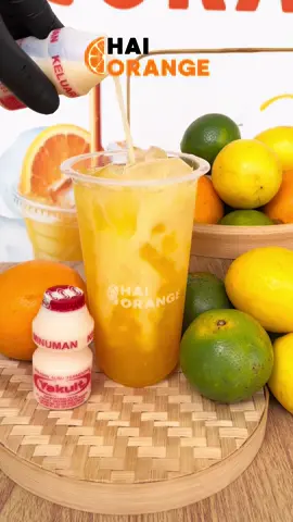 Hai Orange Lovers, siang panas gini enaknya minum es jeruk mix yakult yah 😍 Cuss buruan di order. ❤️ #haiorange #tetesanmurnibuahasli #esjeruk #jerukyakult #yakult #minumanviral #minumankekiniannusantara #minumantiktok #fypシ゚viral🖤tiktok 