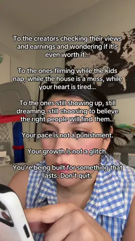 For the creators who are still believing—even when it’s quiet, even when it’s slow. You’re not alone. #creatorlife #tiktokgrind #slowgrowthisstillgrowth #postanyway #faithoverfear #latinacreators #tiktokshoptips  