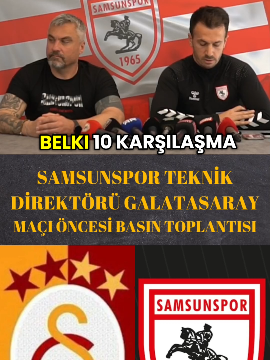Samsunspor Teknik Direktörü Thomas Reis Galatasaray Maçı Öncesinde Konuşt. #süperlig #futbol #tiktok #galatasaray #samsunspor #samsun #futbolaktive #fenerbahçe #basıntoplantısı 