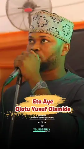 Olotu Yusuf Olamide - Eto Aye (Lyrics) #lyrics #lyricsvideo #yorubatiktok #jummamubarak #yourstrulygraffix 