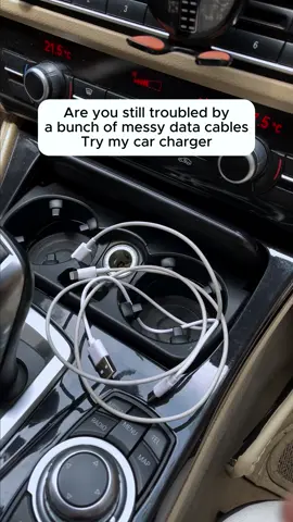 Too many messy cables in your car? Replace them all with one smart charger. Built-in retractable cable, multiple charging ports, and the length you need for every drive. #NoMoreCables #RetractableCharger #BuiltInCable #CarChargerHack #CleanCarGoals #ChargingSimplified #MultiplePorts #FastChargeReady #GadgetTok #SmartCarGear #LifeSimplified #AmazonFinds #TikTokMadeMeBuyIt #EverydayTech #CableUpgrade #fyp #soarfly 