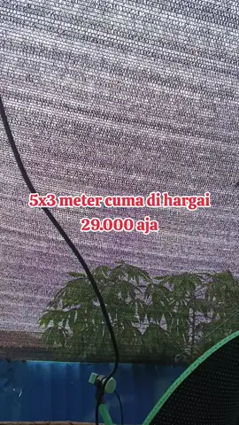 paranet 75% #paranet #pelindungpanas #antiuv #berkebun 